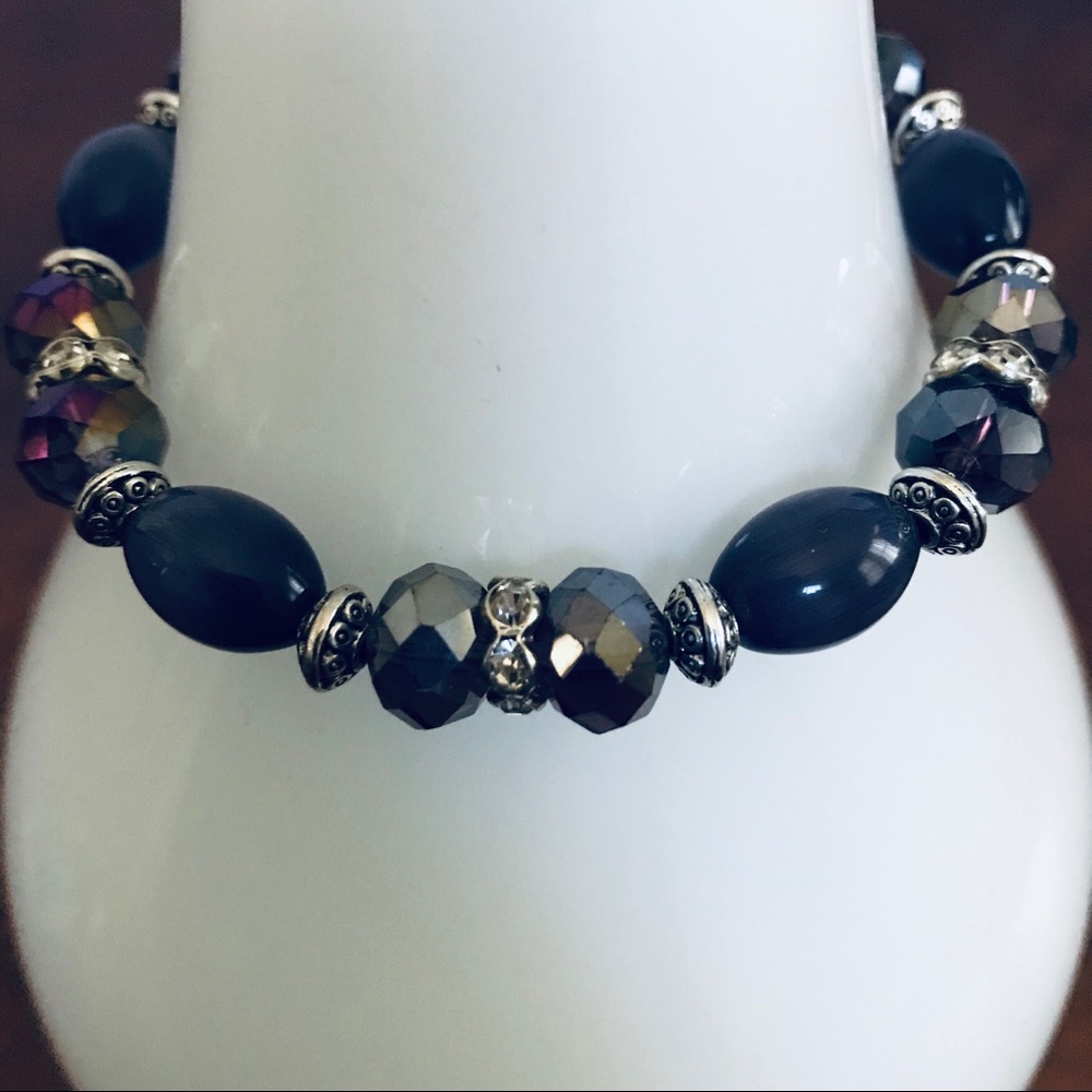 Unisex | Handcrafted Glass Bead Bracelet